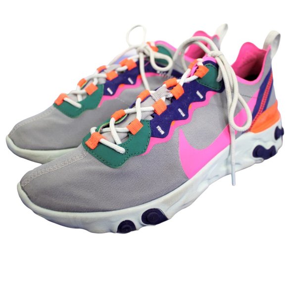 Nike Shoes - Nike React Element 55 Laser Fuchsia BQ2728-006